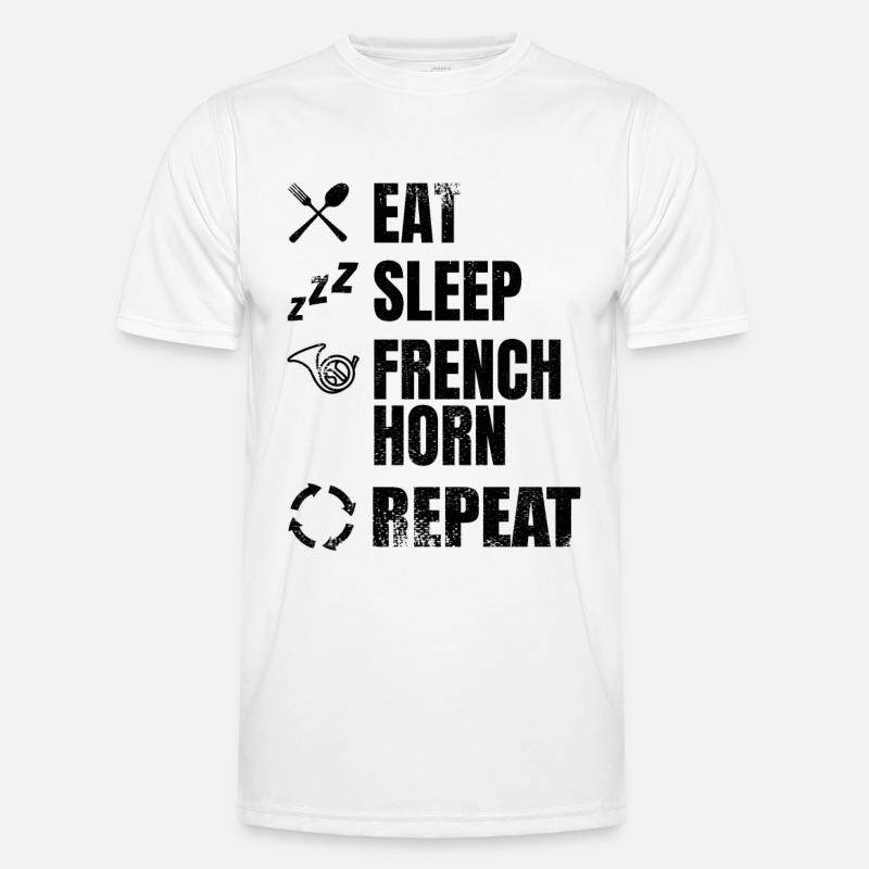 Horn Player Routine Men's Functional T-Shirt