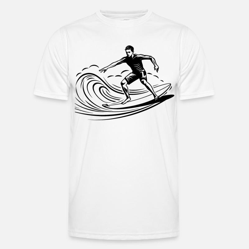 Surfeur Garçon T-shirt sport Homme