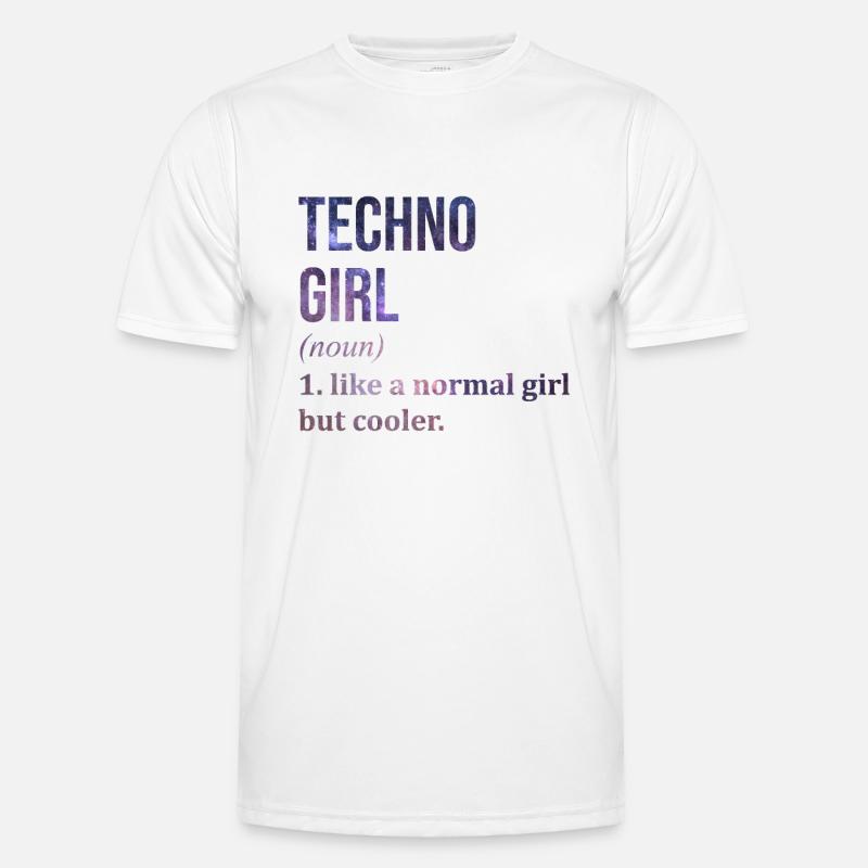 Techno Techno Techno - Men's Functional T-Shirt - white