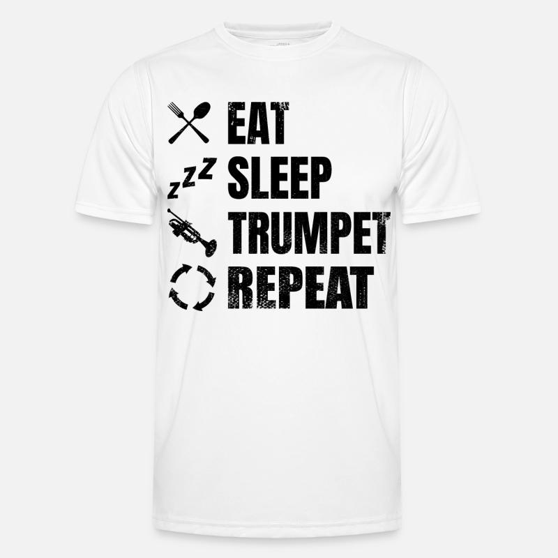 Trumpeter Routine Men's Functional T-Shirt