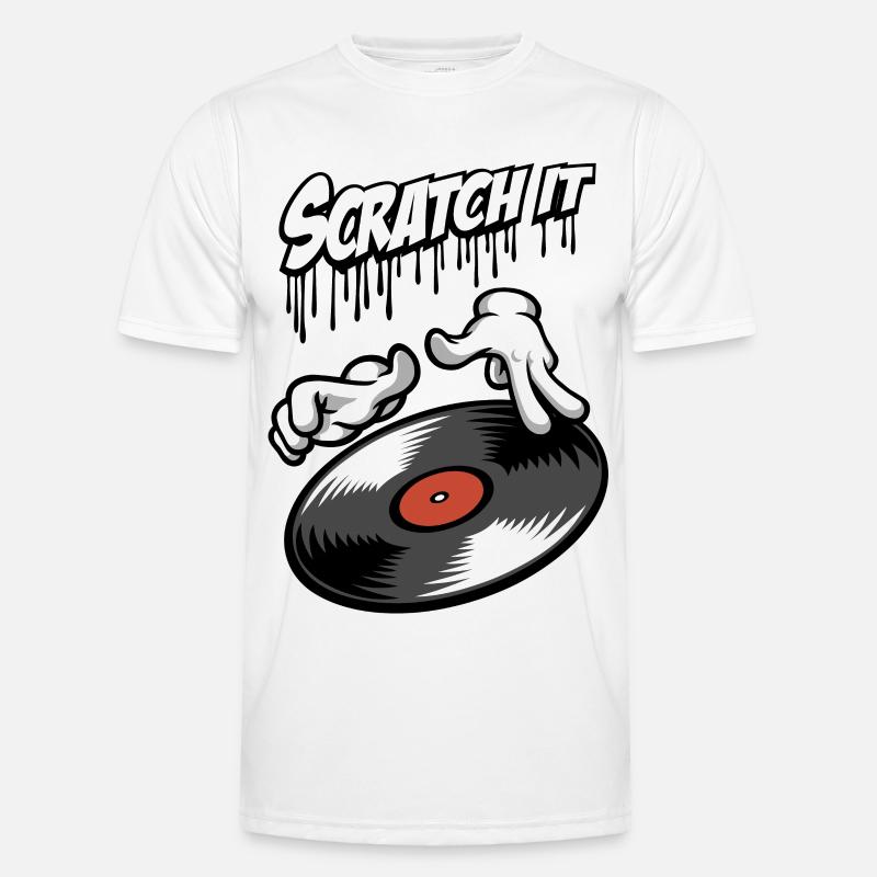 Scratch it T-shirt sport Homme
