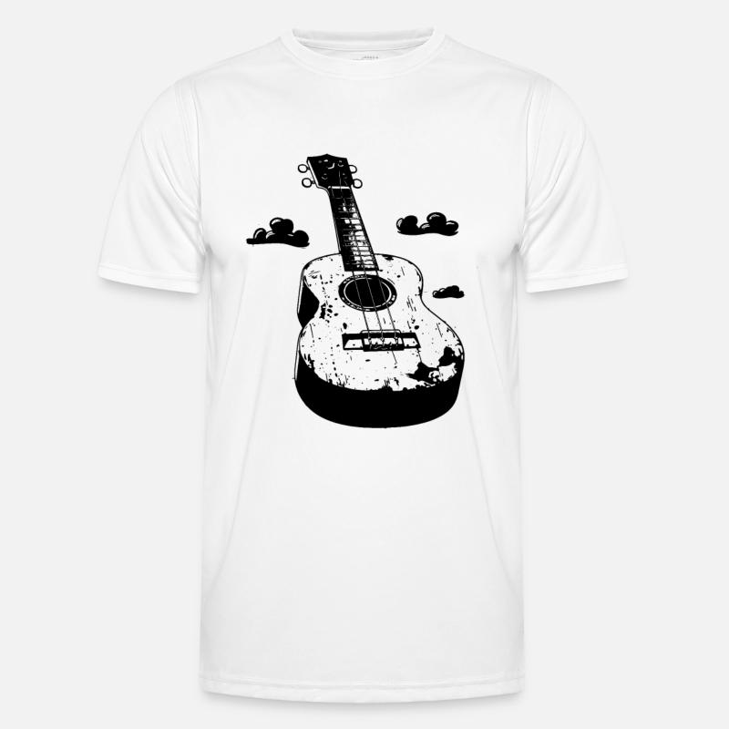Ukulélé Style BD T-shirt sport Homme