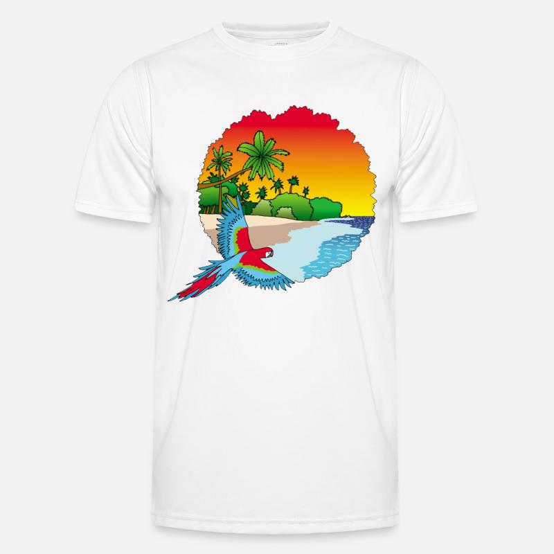 Return to Paradise Men's Functional T-Shirt