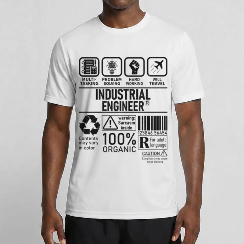 Industrial Engineer multi tasking problem solving Men's Functional T-Shirt