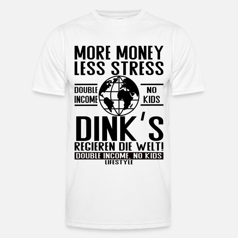 Plus d’argent, moins de stress – DINK Lifestyle T-shirt sport Homme