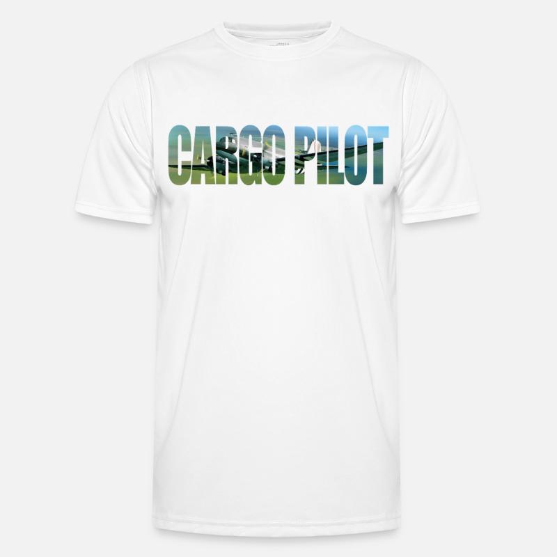 Cargo pilot DC-3 Männer Funktions-T-Shirt