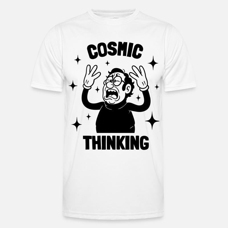 Cosmic Thinking T-shirt sport Homme