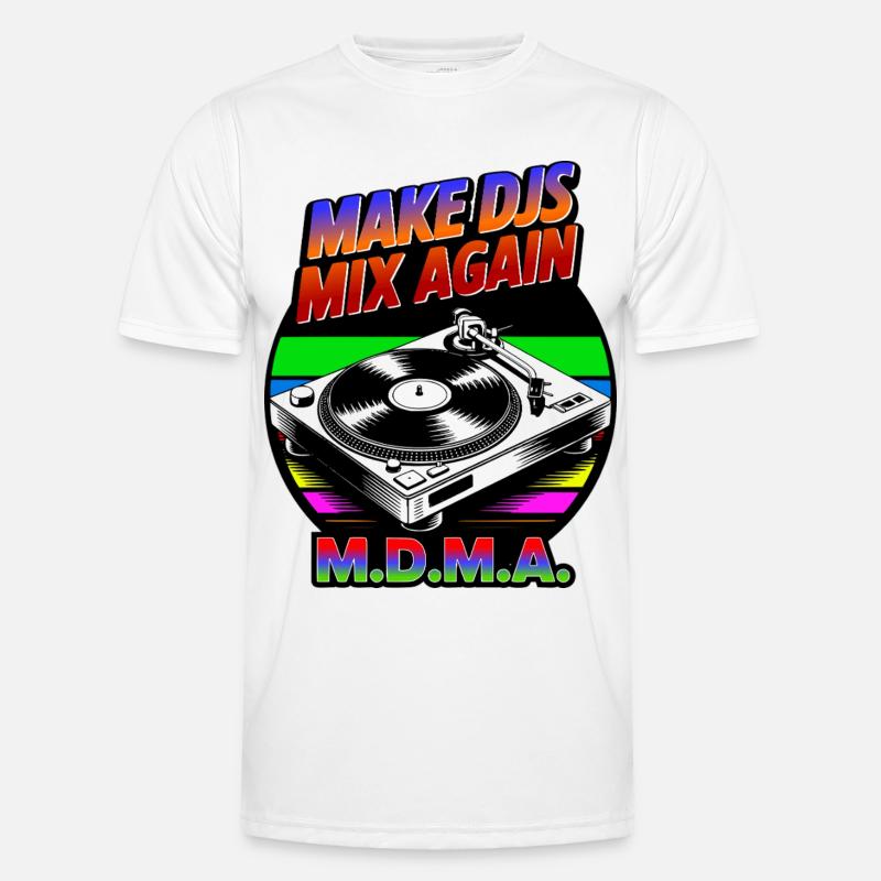 Make DJs mix again! Männer Funktions-T-Shirt