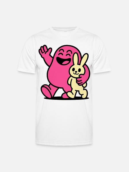 Heureux amis ! - T-shirt sport Homme - blanc