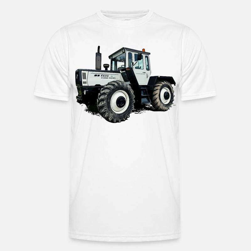 Ackerlegende in Grau Männer Funktions-T-Shirt