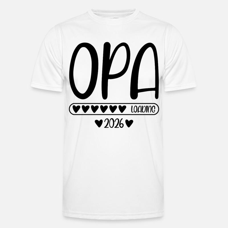 Opa 2026 loading Männer Funktions-T-Shirt