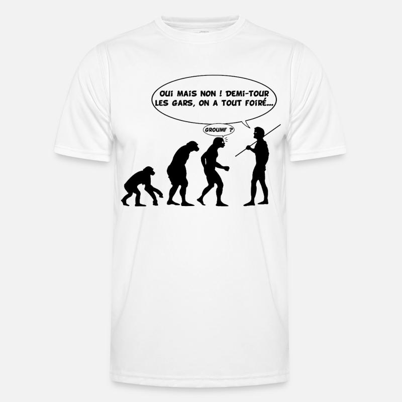 Evolution error (black) Men's Functional T-Shirt
