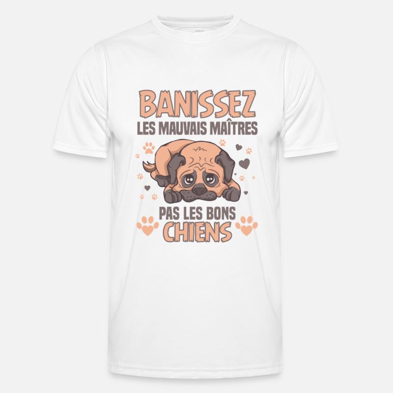 Elevage Canin Chiot Mignon Education T-shirt sport Homme