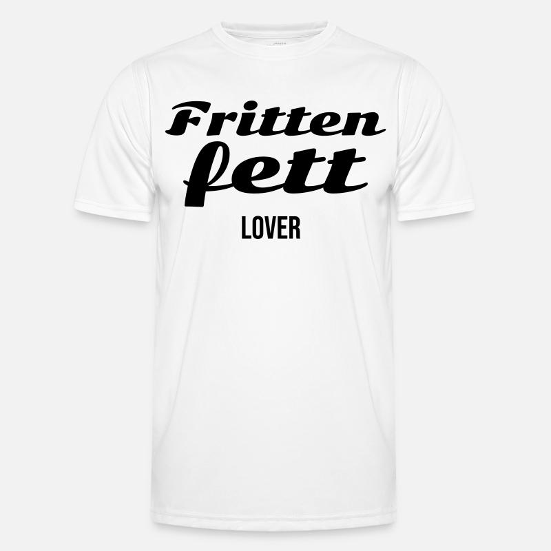 Frittenfett Lover Männer Funktions-T-Shirt