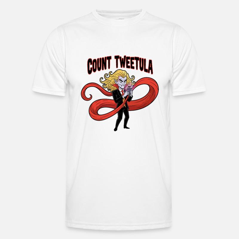Vampire Twisted Meme Design Men's Functional T-Shirt