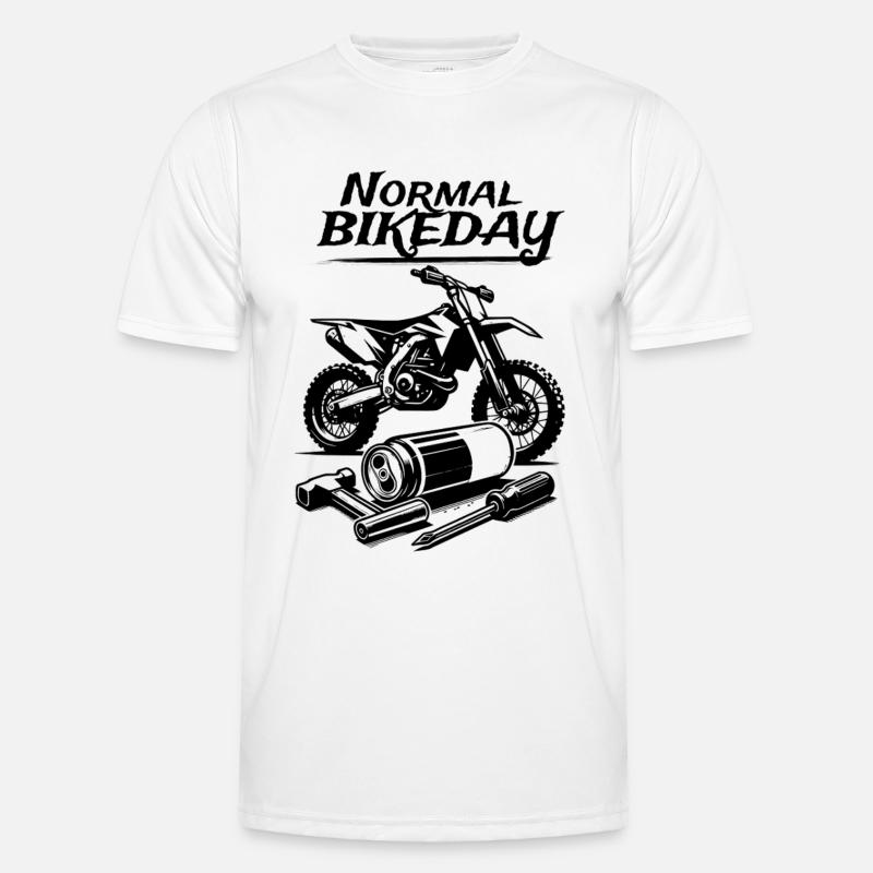 Normal Bikeday Männer Funktions-T-Shirt