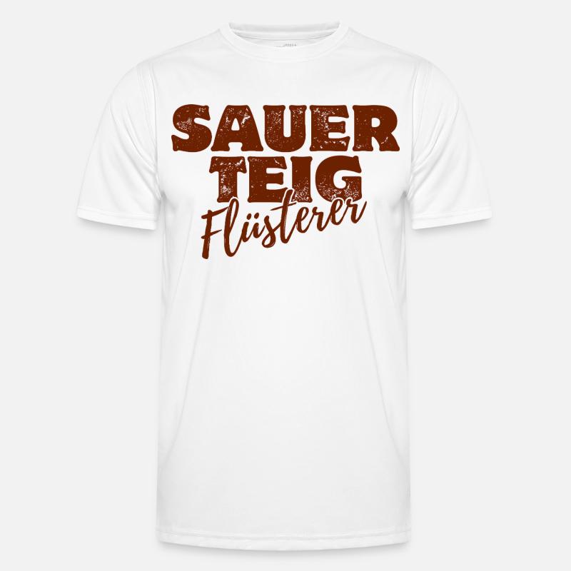 Sauerteig Flüsterer Männer Funktions-T-Shirt