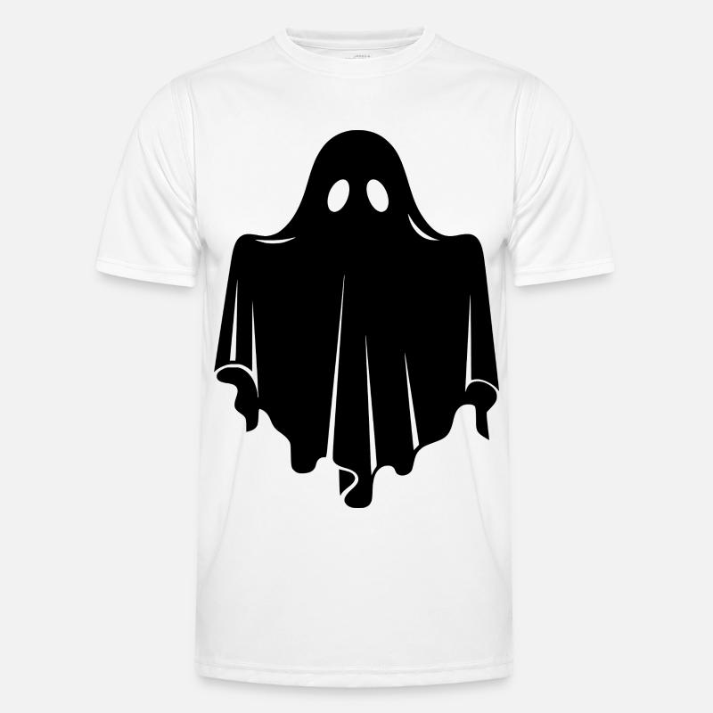 Ghost Boo Halloween Pullover Hoodie Men's Functional T-Shirt