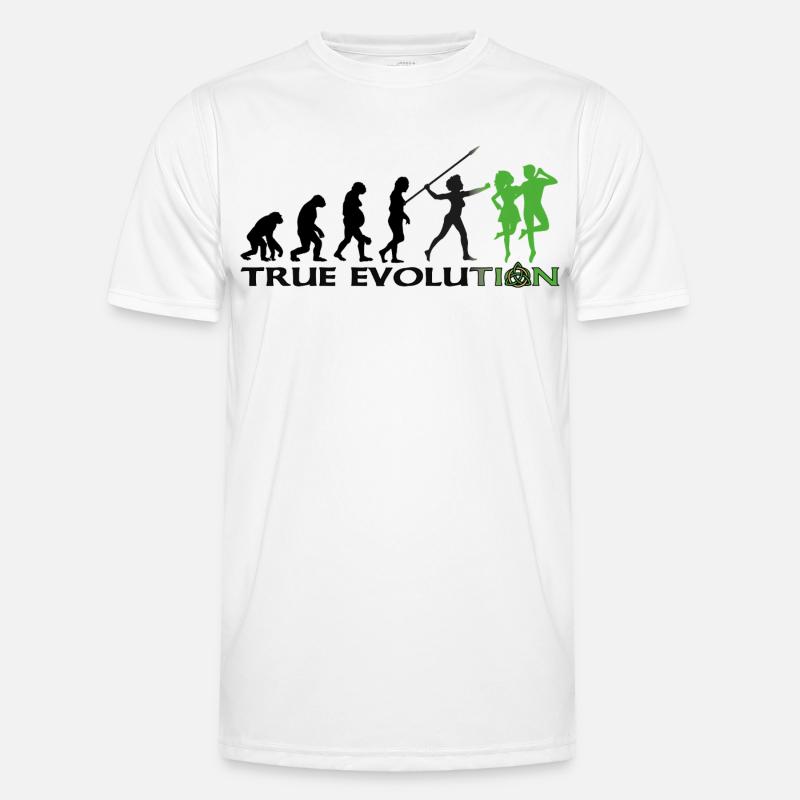 Evolution towards traditional Irish dance Men's Functional T-Shirt