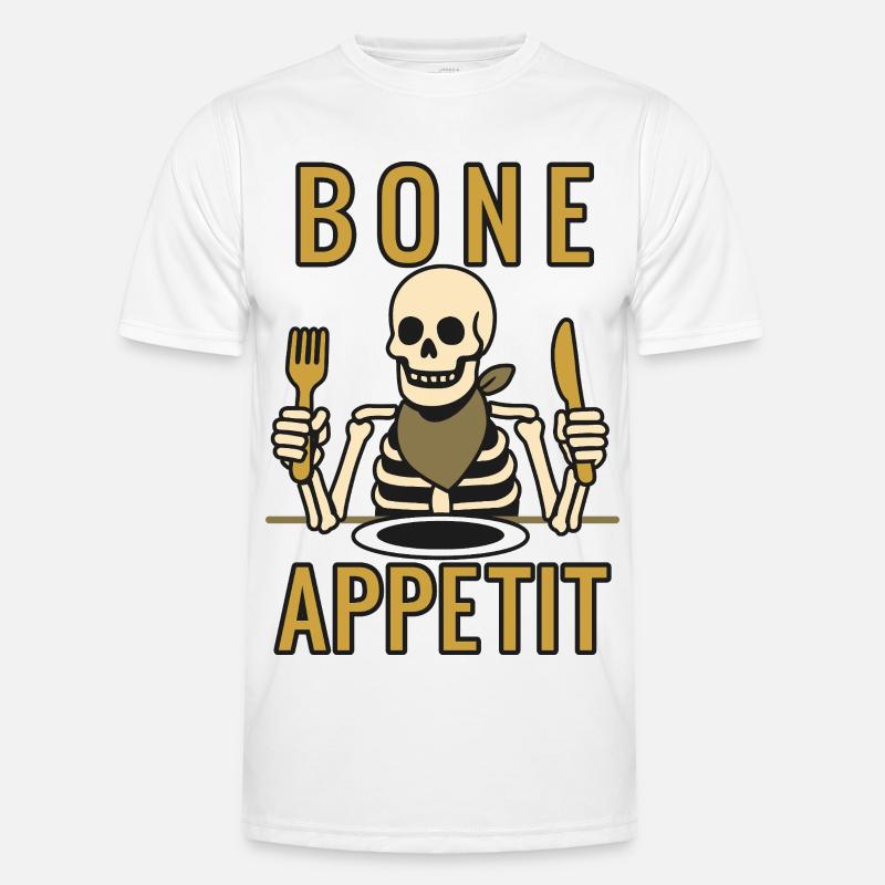 Knochenappetit - Halloween 2025 Männer Funktions-T-Shirt