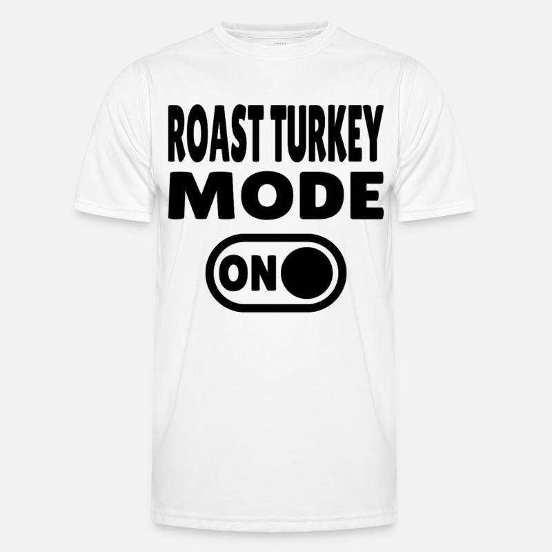 Mode dinde rôtie activé T-shirt sport Homme
