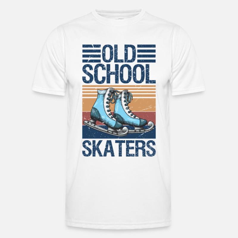 Old School Skaters Roller Skating Roller Derby Men's Functional T-Shirt