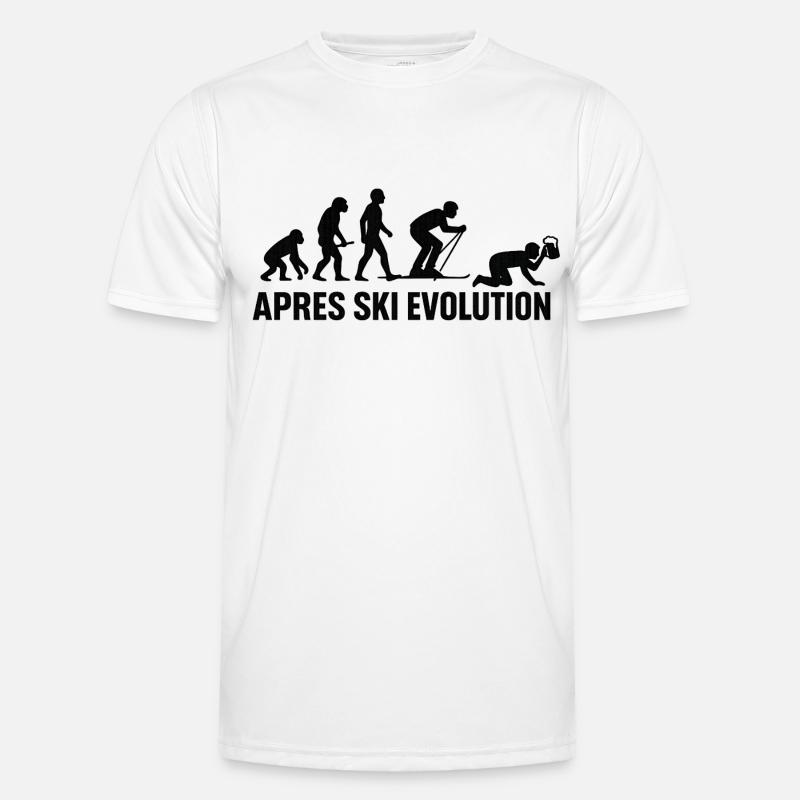 Après Ski Evolution Ski Vacances de ski T-shirt sport Homme