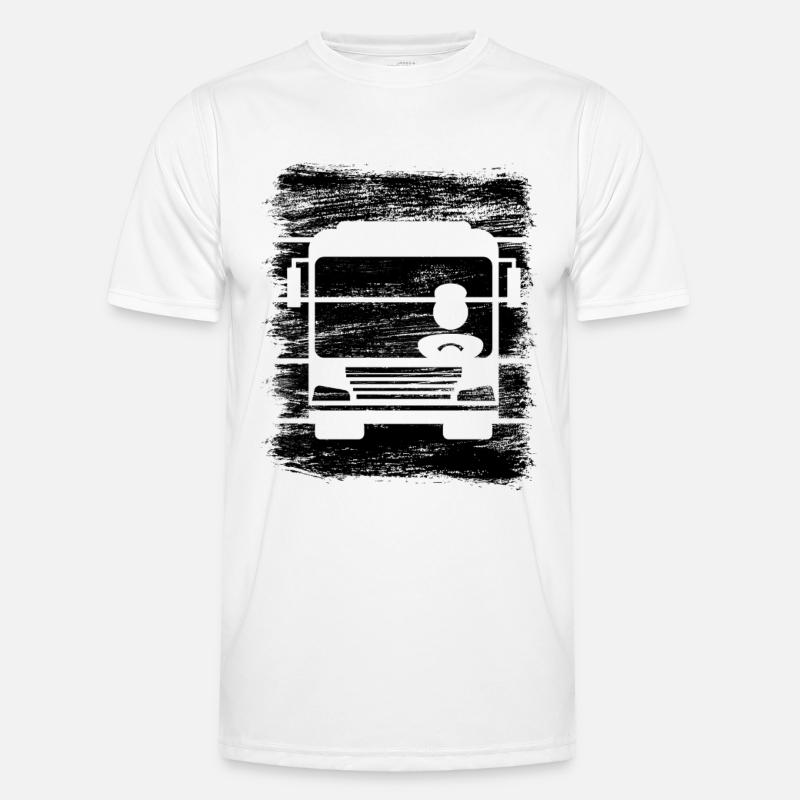 Busfahrer Männer Funktions-T-Shirt