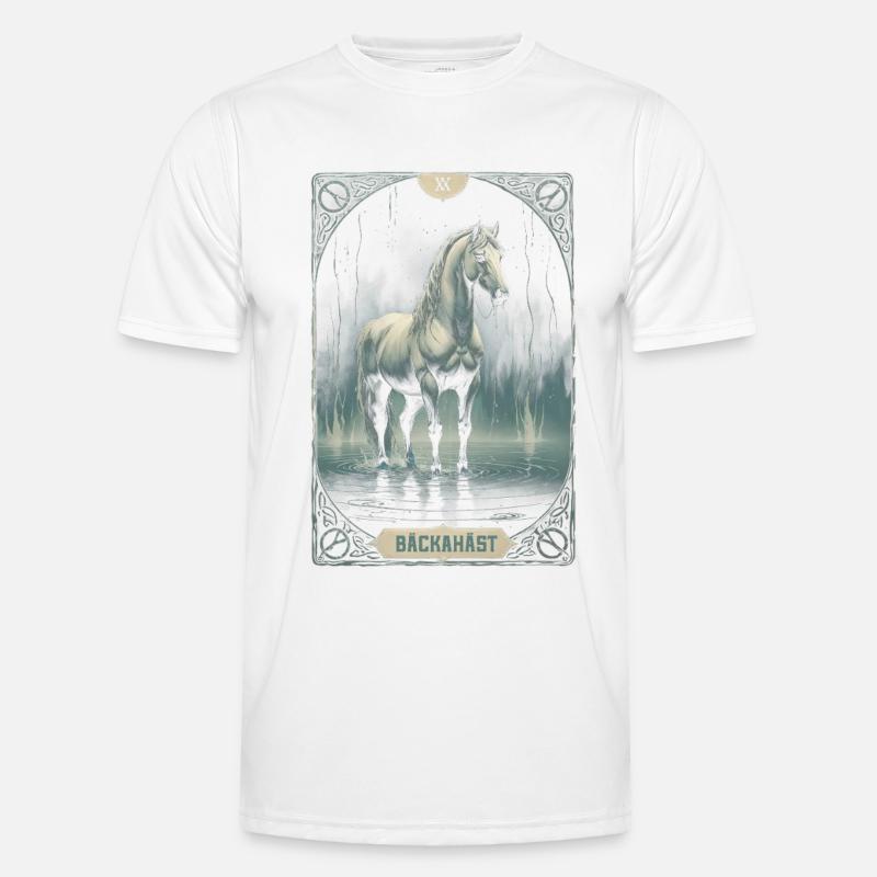 Bäckahäst Mythological Creatures Men's Functional T-Shirt