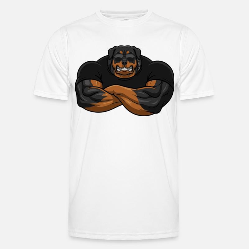 Rottweiler Security – Le videur le plus coriace T-shirt sport Homme