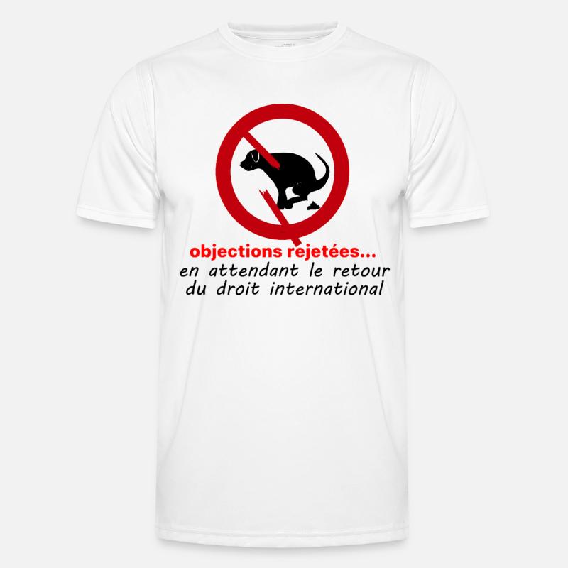 Objections_rejetees T-shirt sport Homme