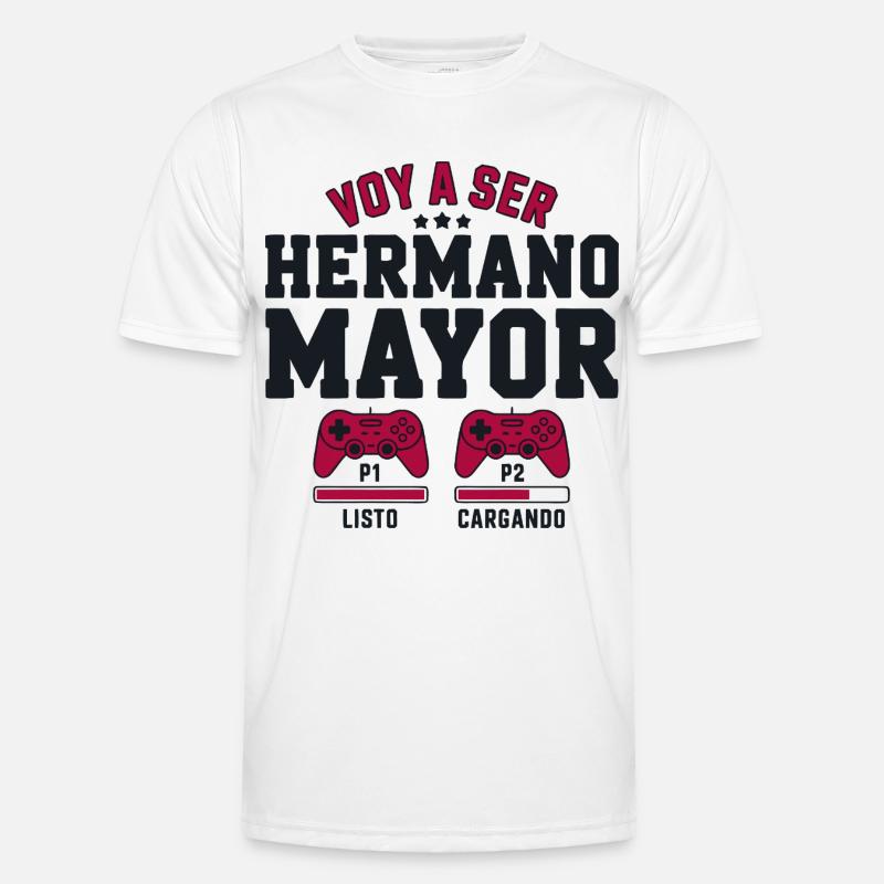 Ich werde ein großer Bruder sein Männer Funktions-T-Shirt