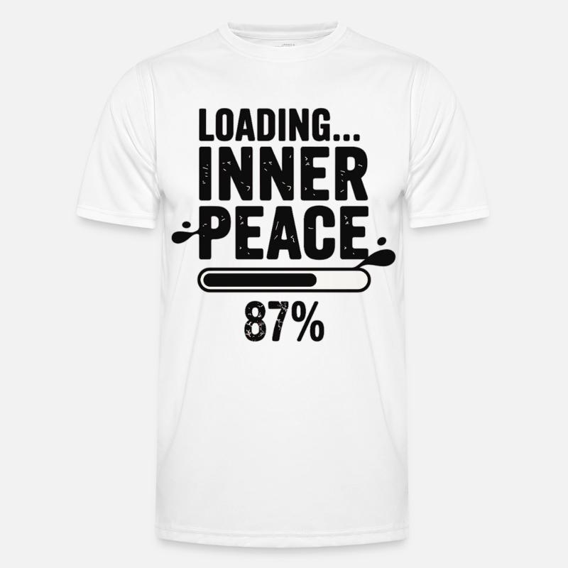 Loading Inner Peace 87 Prozent Männer Funktions-T-Shirt