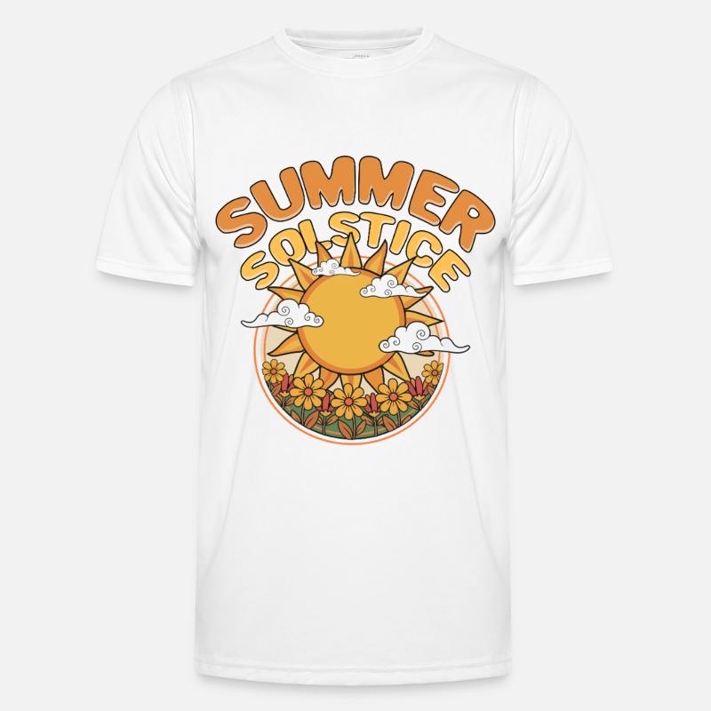 Litha Pagan Solstice d’été Midsommar T-shirt sport Homme