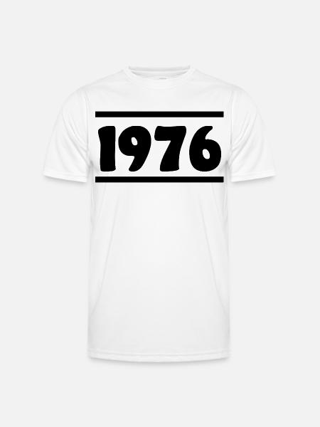 1976 Birthday 1976 - Men's Functional T-Shirt - white