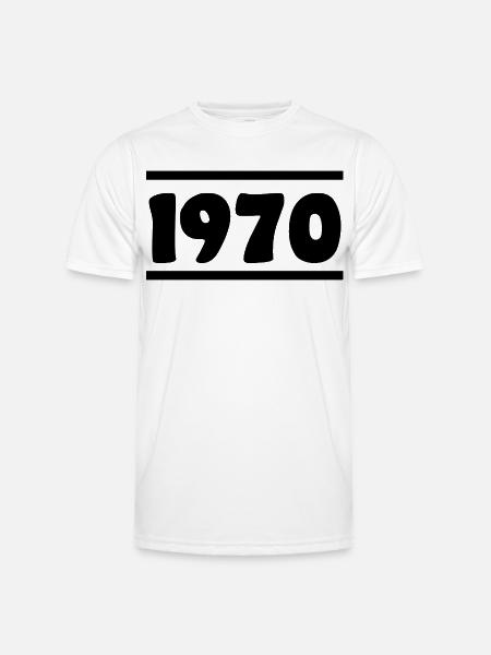 1970 Birthday 1970 - Men's Functional T-Shirt - white