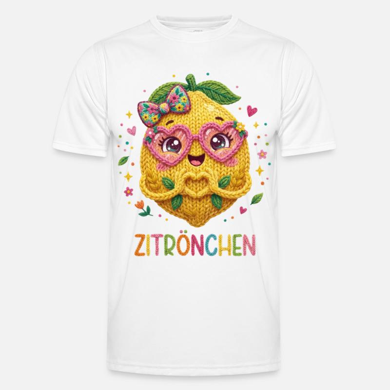 Lemon Lemon Lemon - Men's Functional T-Shirt - white
