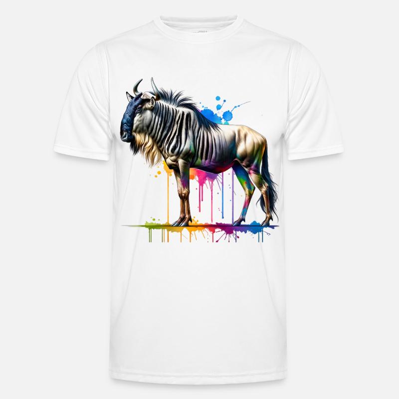 GNU Gift - Men's Functional T-Shirt - white