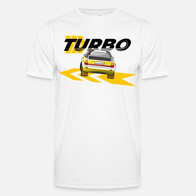 Rallye Quattro A2 Drift - Men's Functional T-Shirt - white