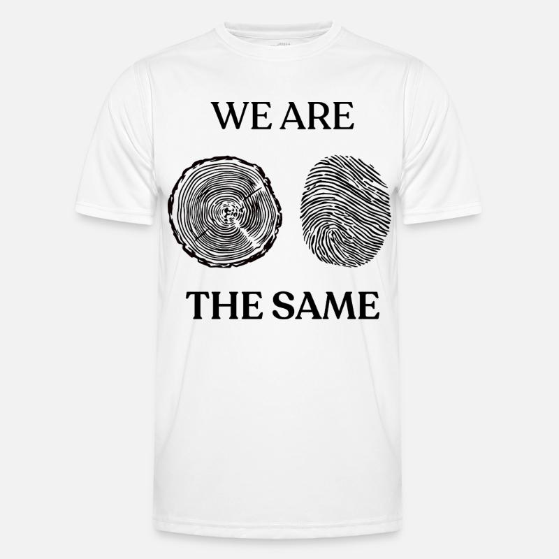We Are The Same - Men's Functional T-Shirt - white