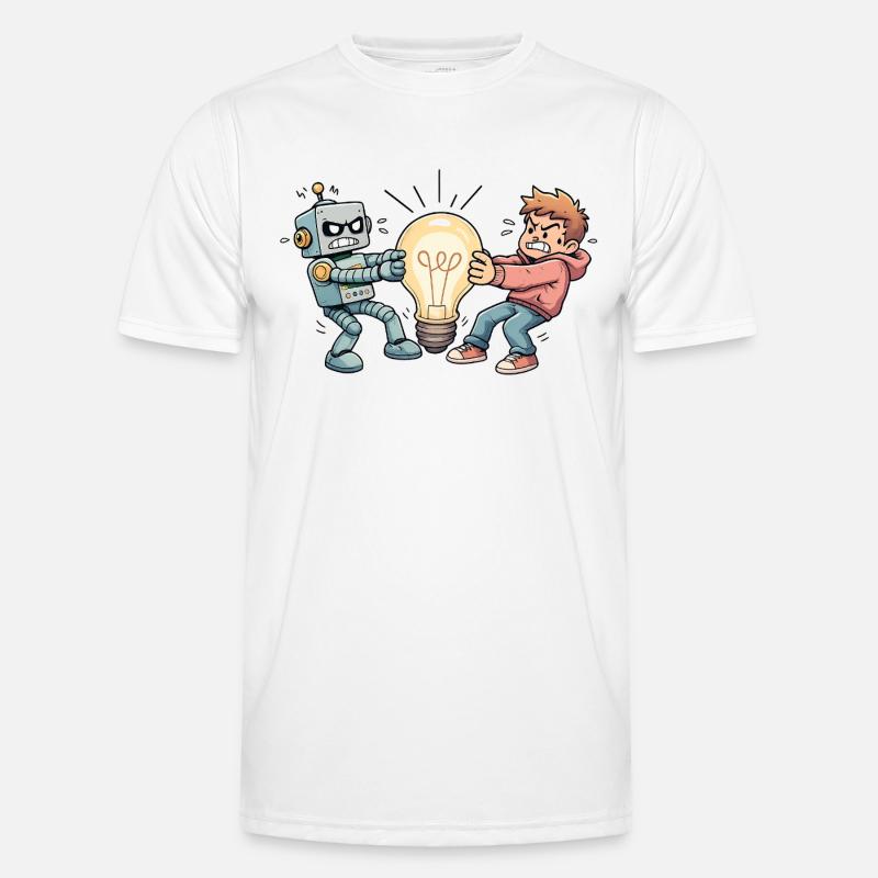 WhosIdea - Men's Functional T-Shirt - white