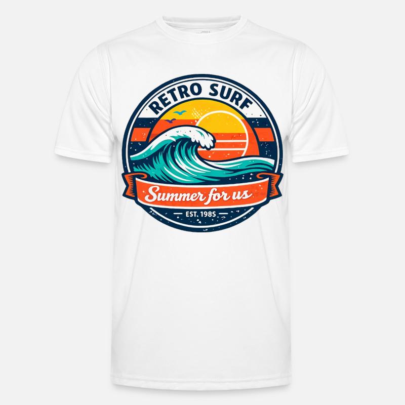 Summer for us - Men's Functional T-Shirt - white