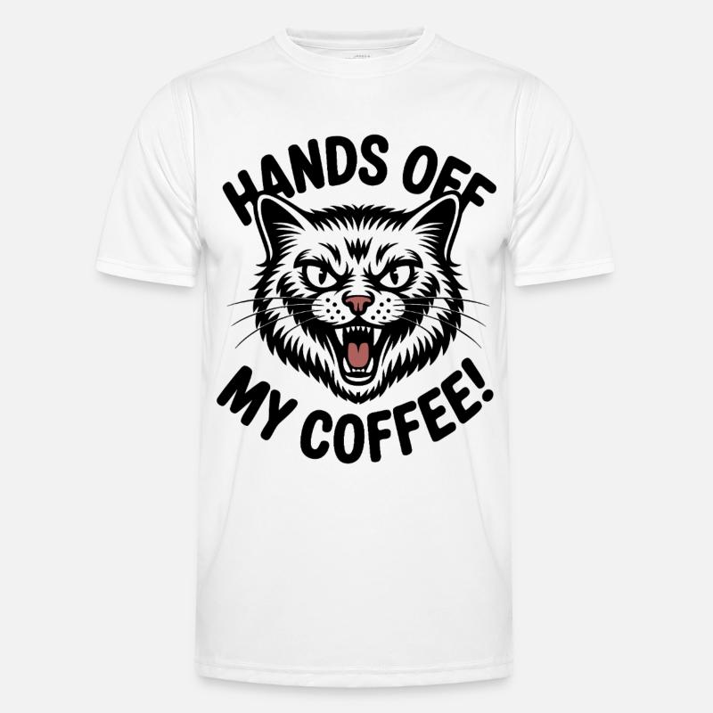 Coffee is mine - Men's Functional T-Shirt - white