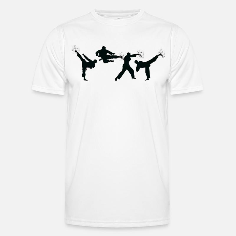 Karateka Männer Funktions-T-Shirt