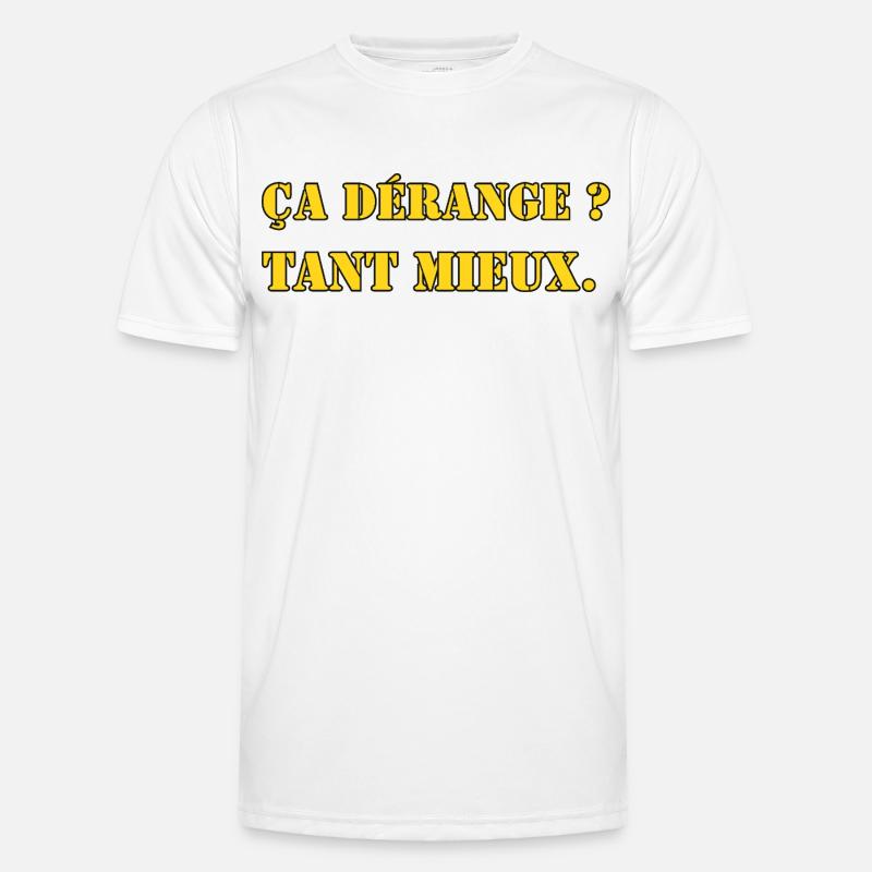 DOES IT DISTURB? GOOD. Men's Functional T-Shirt