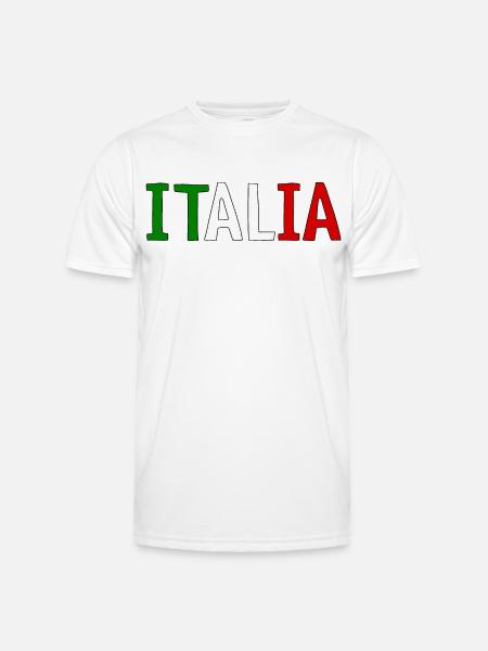 Italia - T-shirt sport Homme - blanc
