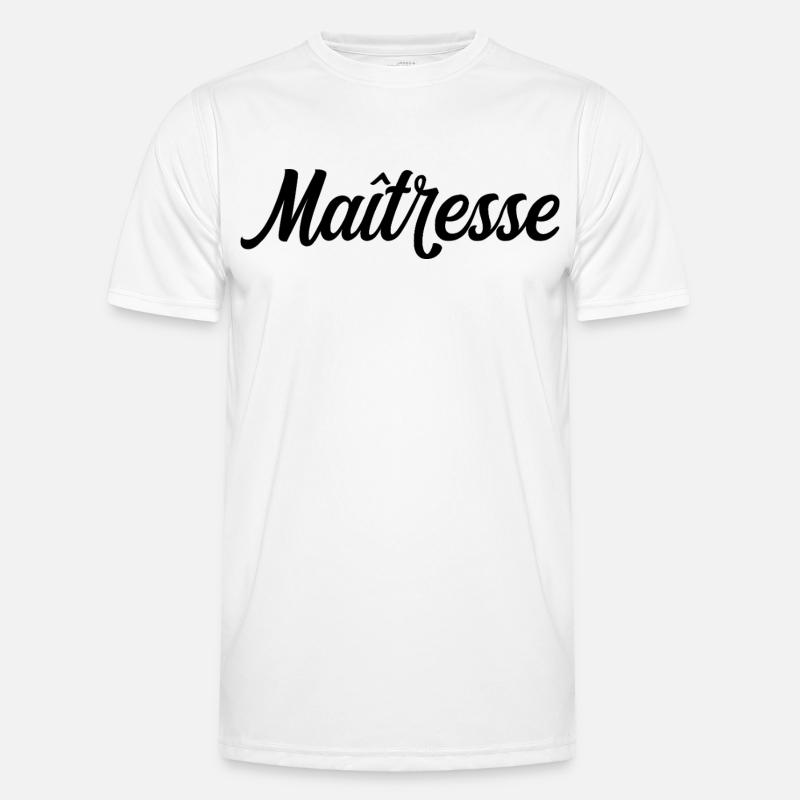 Maîtresse D'école Enseignante Classe Élémentaire T-shirt sport Homme