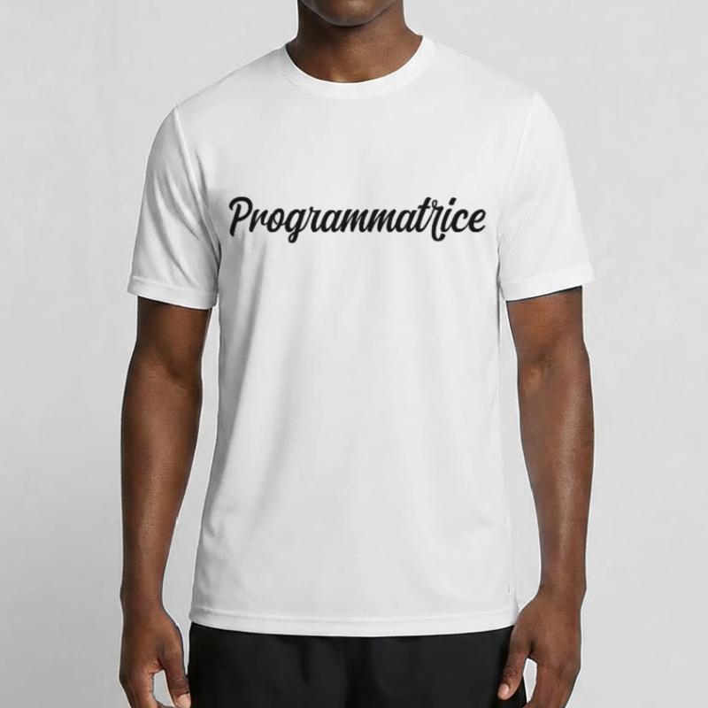 Programmatrice Informatique Code Développeuse Web T-shirt sport Homme