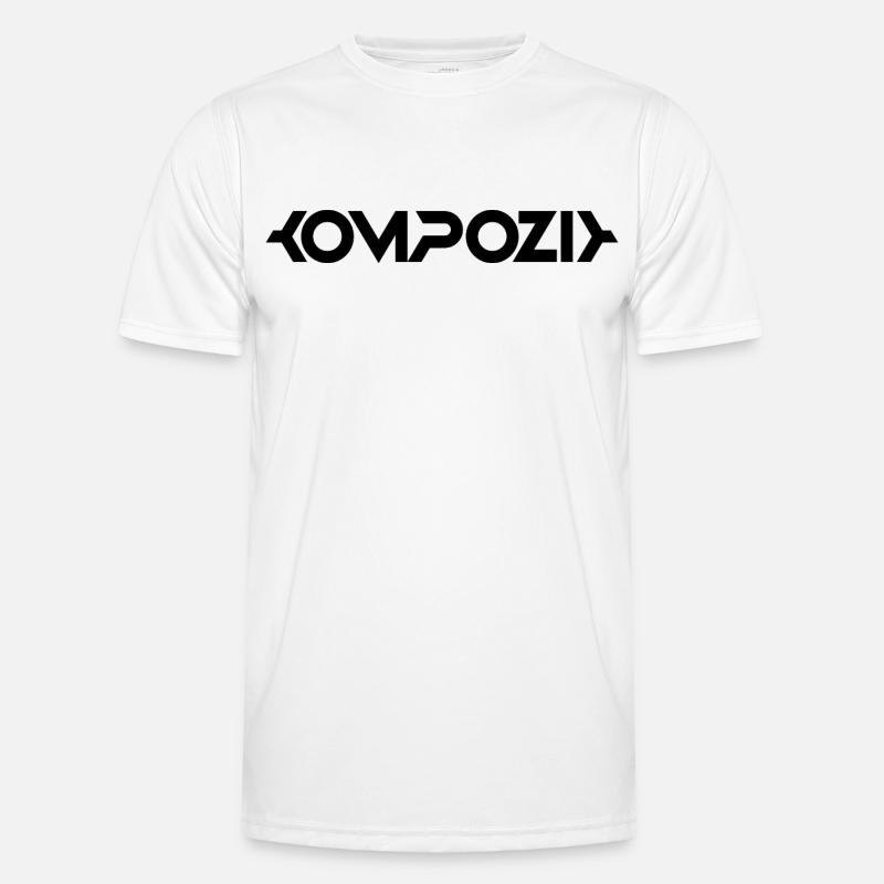 Kompozit_black Männer Funktions-T-Shirt