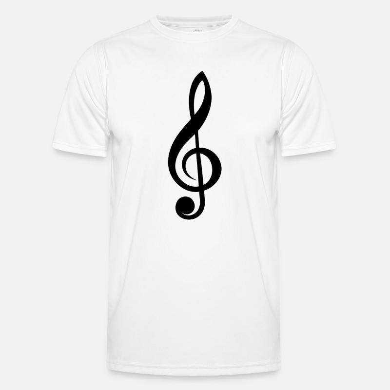 Treble clef Men's Functional T-Shirt